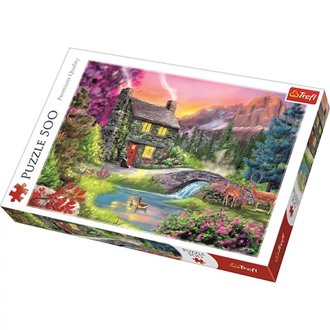 Harmónia a hegyekben 500 db-os puzzle - Trefl