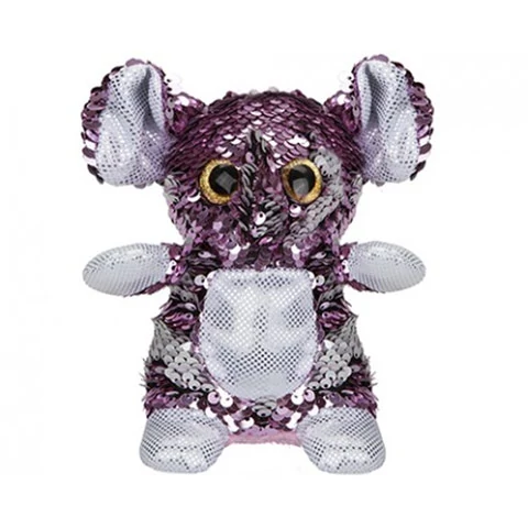 Shimmeez: Simiflitter elefánt 13 cm-es plüss figura