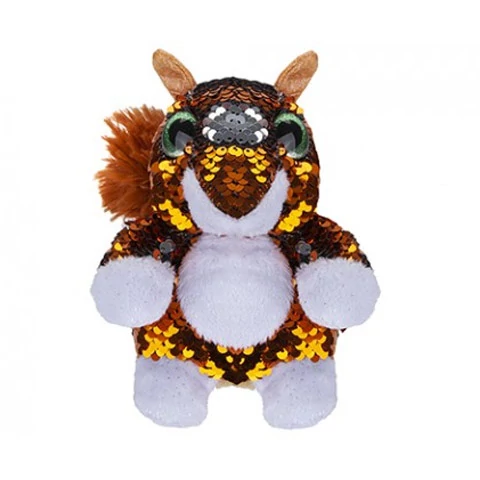 Shimmeez: Simiflitter mókus 13 cm-es plüss figura