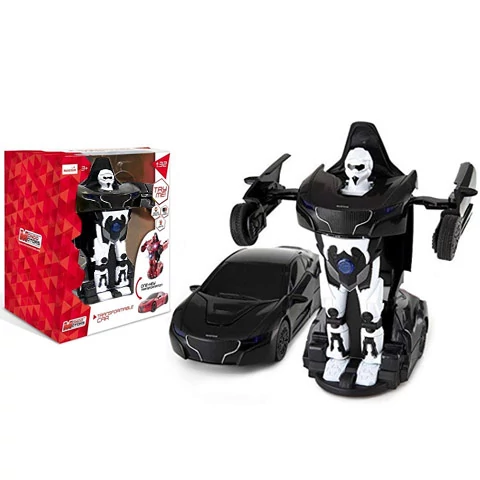 Átalakuló átalakuló robot fekete színben 1/32 - Mondo Motors