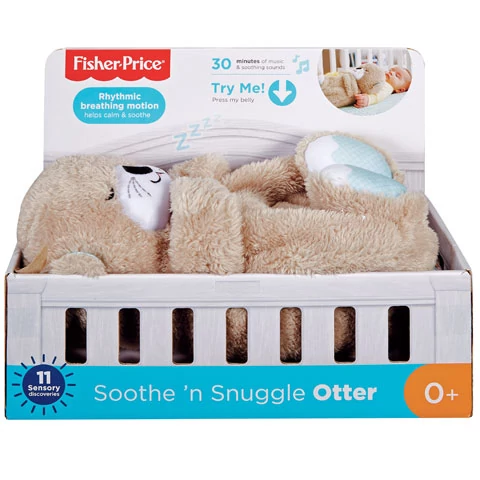 Fisher-Price: Szunyókáló vidra funkciókkal - Mattel