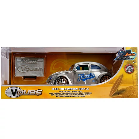 1959 Volkswagen Beetle fém autómodell 1/24 - Simba Toys