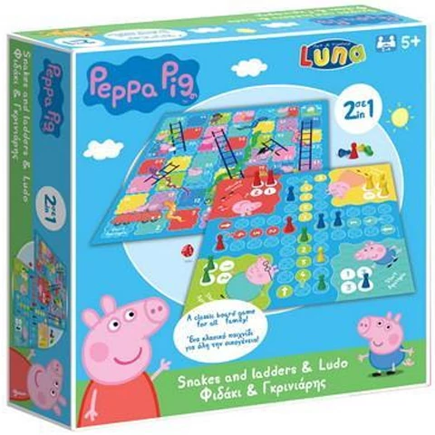 Peppa malac 2 az 1-ben társasjáték szett