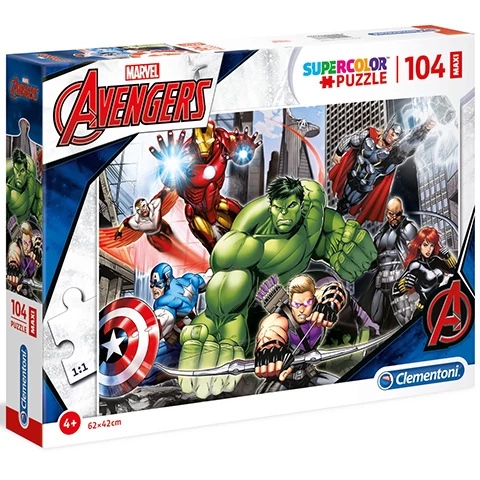 Marvel Bosszúállók 104db-os Maxi Puzzle - Clementoni