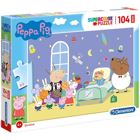 Peppa malac 104db-os Maxi Puzzle - Clementoni