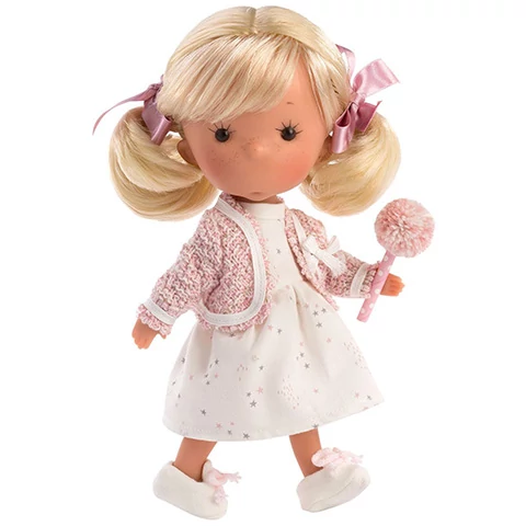 Llorens: Miss Minis Lilly Queen 26cm-es baba nyalókával