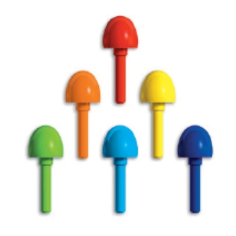 Quercetti: Pötyi utántöltő 1800db-os 6 színű 10mm-es szett