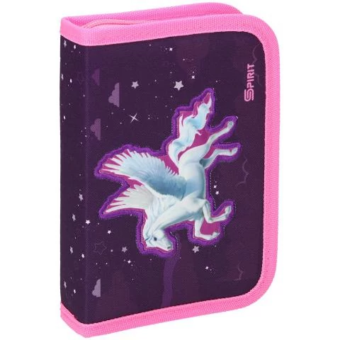 Spirit: Pegazus 3D mintás töltött kihajtható tolltartó 24db-os