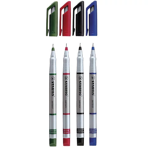 Stabilo: Sensor F színes 4db-os tűfilc szett 0,3mm