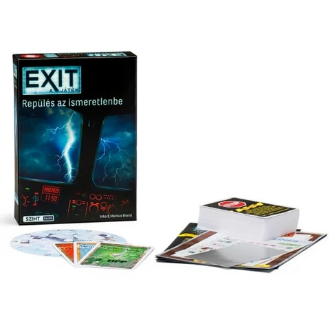 EXIT 13. - Repülés az ismeretlenbe társasjáték  - Piatnik