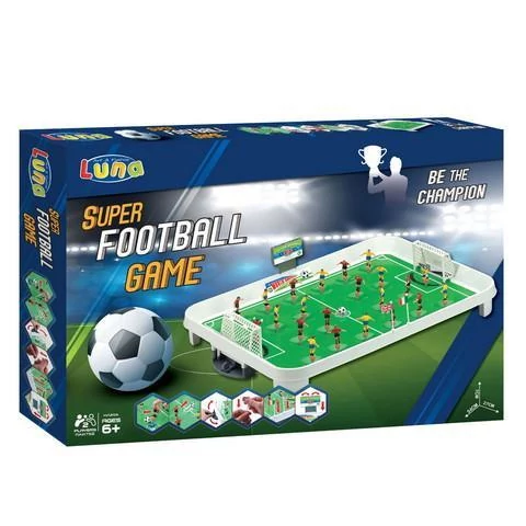 Rugós foci bábukkal és labdákkal