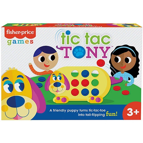 Fisher-Price: Tic Tac Tony kutyusos társasjáték - Mattel