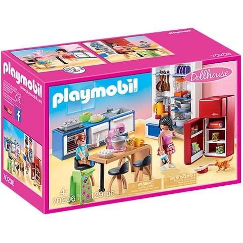 Playmobil: Babaház - Családi konyha (70206)