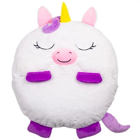 Happy Nappers: Fehér unikornis párnahálózsák