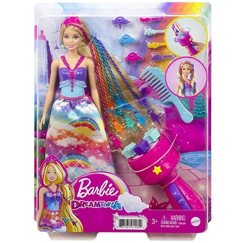 Barbie: Dreamtopia Mesés fonatok hercegnő baba - Mattel
