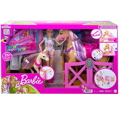 Barbie: Stílusvarázs lovarda játékszett - Mattel