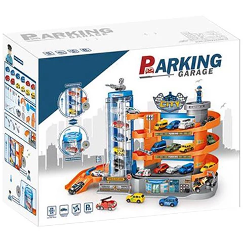 City parkolóház spirál lifttel