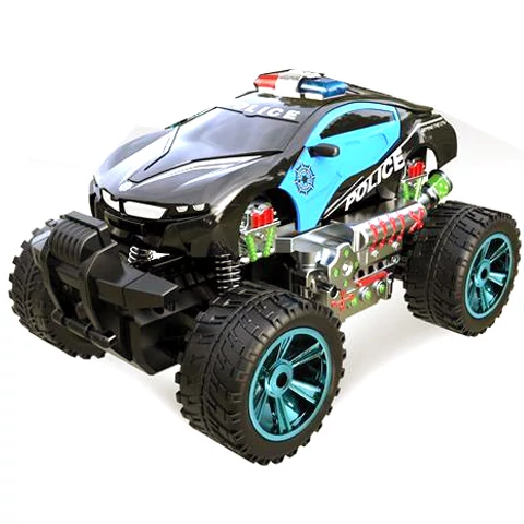 Bigfoot RC távirányítós off-road rendőr terepjáró