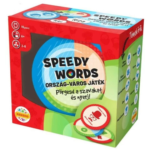 Speedy Words Ország-város társasjáték- Foxmind