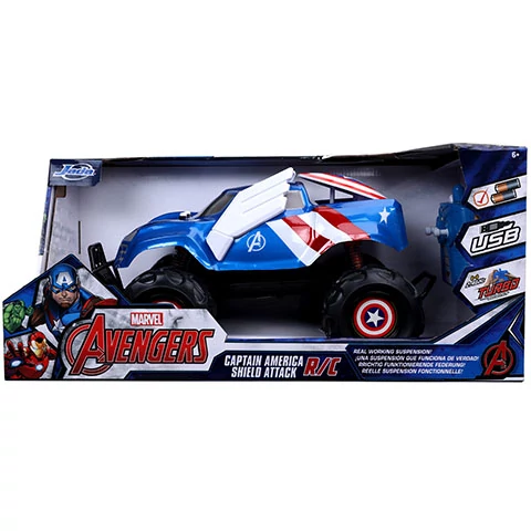 RC Marvel Amerika Kapitány távirányítós autó 1/14 - Simba Toys