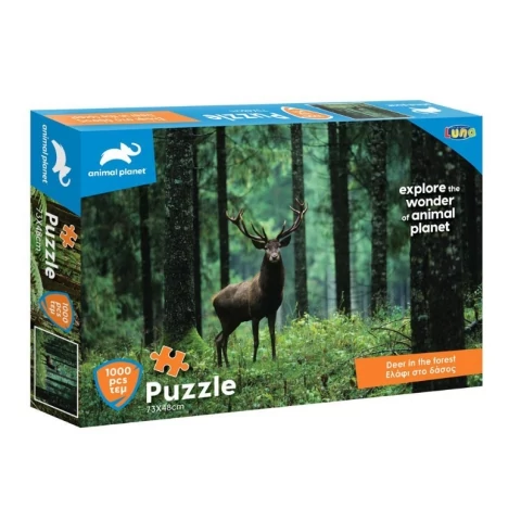 Animal Planet: Szarvas az erdőben 1000db-os puzzle