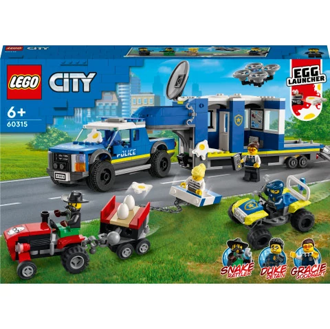 LEGO® City: Rendőrségi mobil parancsnoki kamion (60315)