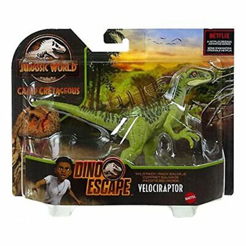 Jurassic World: Dino Escape Velociraptor - Mattel