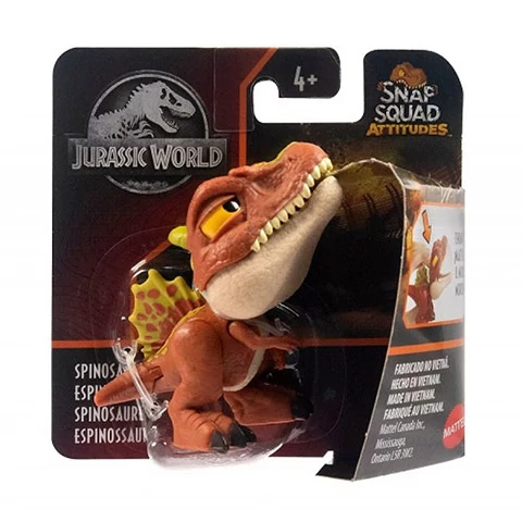 Jurassic World: Fogcsattogtató mini Spinosaurus - Mattel