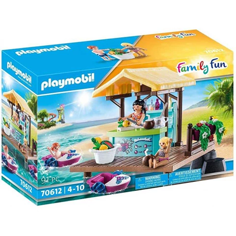 Playmobil: Family Fun - Vízibicikli kölcsönző italstanddal (70612)