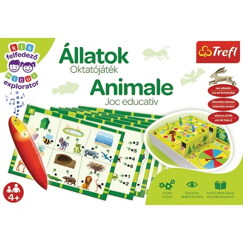 Kis felfedező: A világ állatai - Trefl