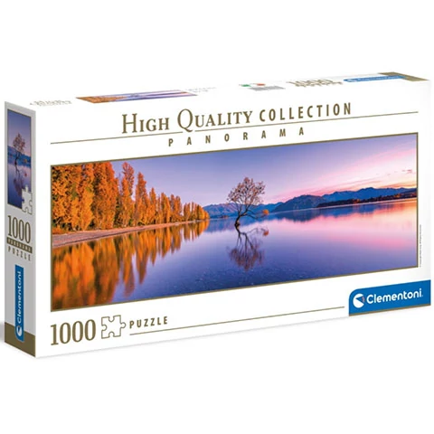 Wanaka tó, Új-Zéland HQC 1000db-os panoráma puzzle - Clementoni