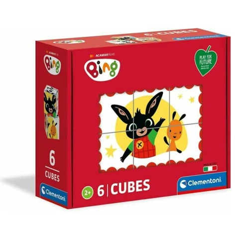 Bing és barátai kockakirakó 6db-os szett - Clementoni