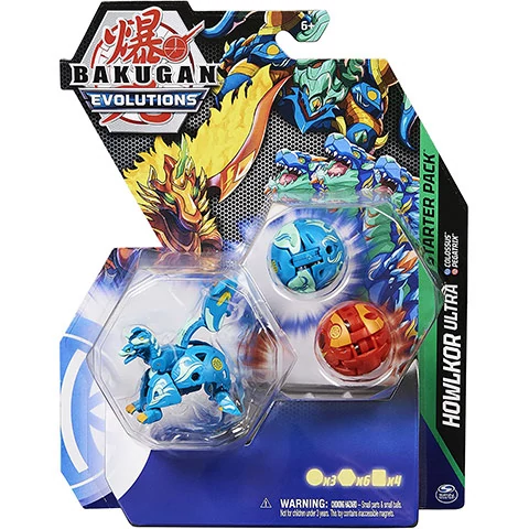 Bakugan Evolutions: Starter pack Howlkor ultra szett - Spin Master
