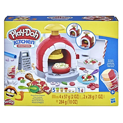 Play-Doh: Kitchen creations pizza készítő gyurmaszett kiegészítőkkel 284g - Hasbro