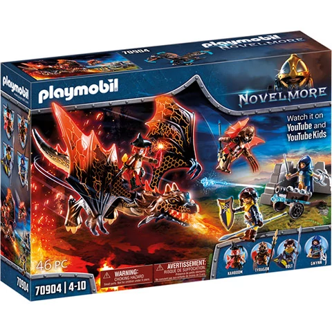 Playmobil: Novelmore A sárkány támadása (70904)