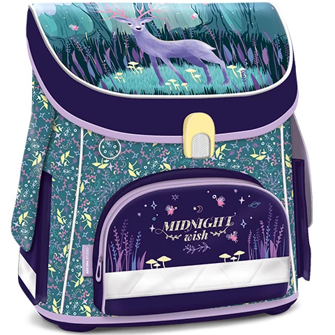 Ars Una: Midnight Wish kompakt easy mágneszáras iskolatáska, hátizsák