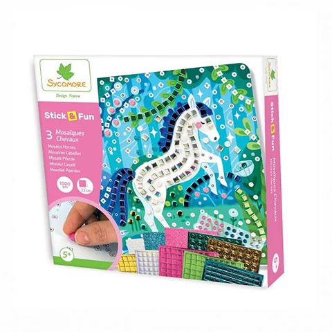 Stick'N Fun mozaikkép készítő - Lovak