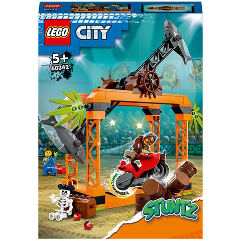 LEGO® City: Cápatámadás kaszkadőr kihívás (60342)