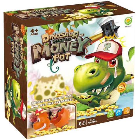 Dínó persely társasjáték