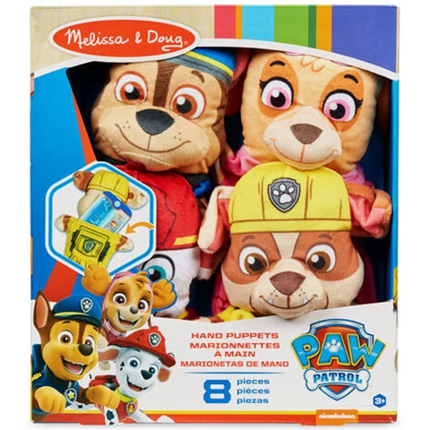 Melissa & Doug: Mancs őrjárat bábok