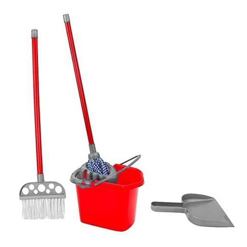 Takarító szett felmosóval és seprűvel