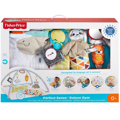 Fisher-Price: Sensimals Játszószőnyeg babatornázóval - Mattel