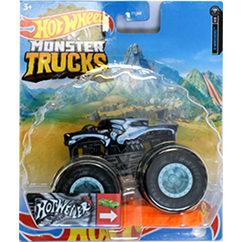 Hot Wheels - Monster Trucks: Hotweiler kisautó 1/64 - Mattel