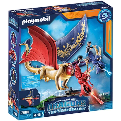 Playmobil: Dragons Nine Realms - Wu & Wei Junnal (71080)