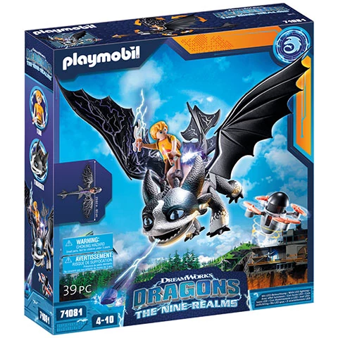 Playmobil: Dragons Nine Realms - Thunder & Tom (71081)