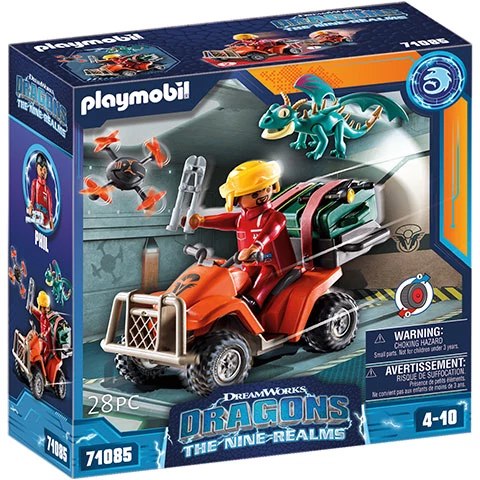 Playmobil: Dragons Nine Realms - Icaris Quad & Phil (71085)