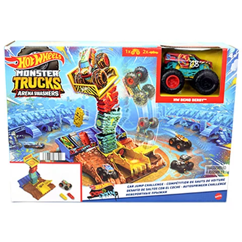 Hot Wheels: Monster Trucks Live Aréna Középdöntő - Autóugrás kihívás - Mattel