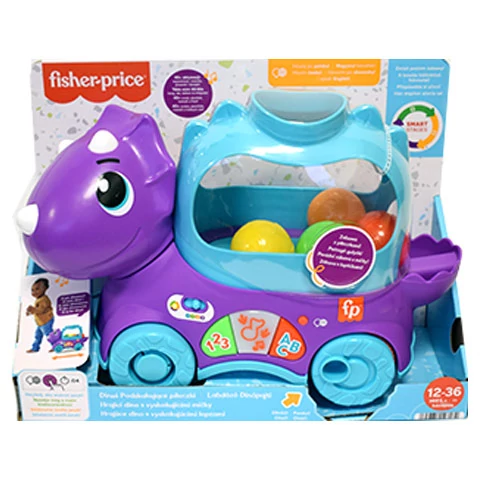 Fisher-Price: Labdázó Dinópajti - Mattel
