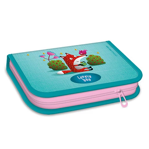 Ars Una: Lovely Day kihajtható töltött tolltartó 13x19x4cm