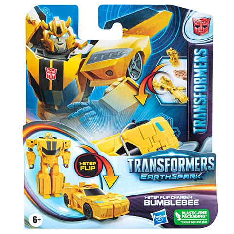 Transformers Earthspark egylépésben átalakuló Űrdongó figura 10cm - Hasbro